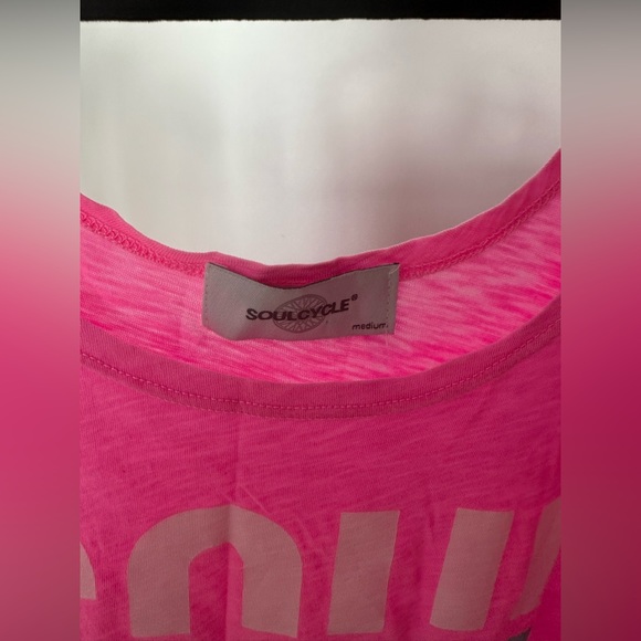 NWNT |Soulcycle Tank |Hot Pink | Medium - Picture 2 of 2